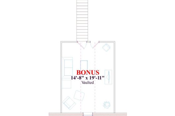 Floor Plan - Other Floor for Traditional House Plan #63-170 - 3 bed, 2 bath