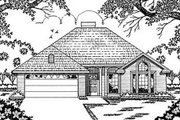 Traditional Style House Plan - 3 Beds 2 Baths 1225 Sq/Ft Plan #42-102 