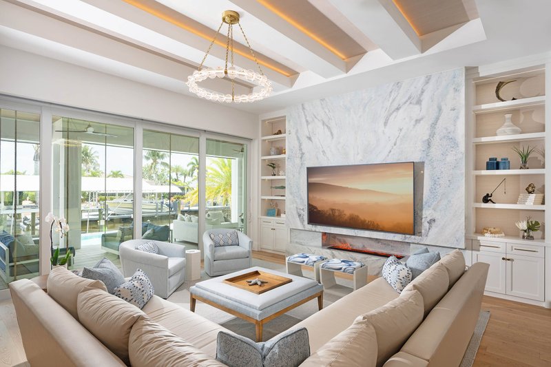 House Blueprint - Interior - Family Room 3 for Traditional House Plan #938-163 - 3 bed, 3.5 bath
