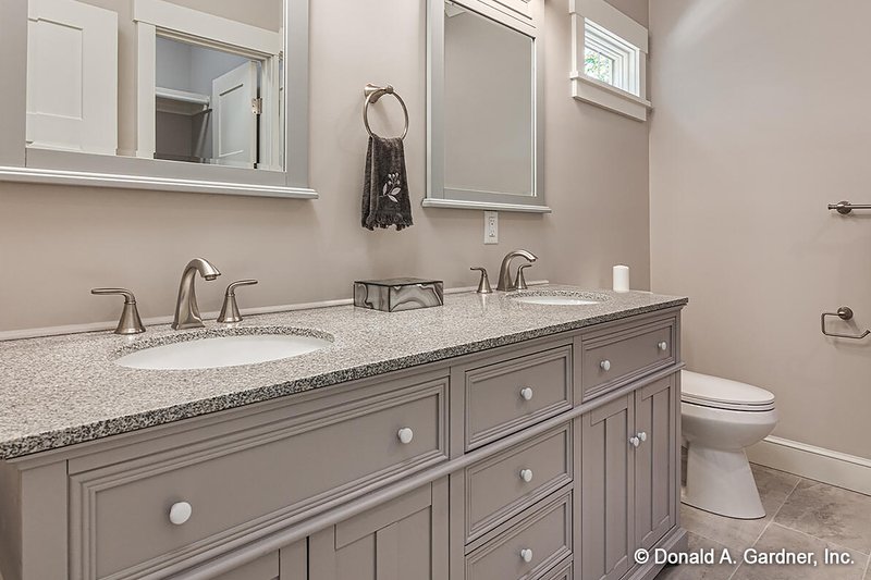 Architectural House Design - Interior - Master Bathroom for Cottage House Plan #929-1126 - 3 bed, 3.5 bath