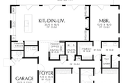 Farmhouse Style House Plan - 3 Beds 3.5 Baths 1971 Sq/Ft Plan #48-1162 