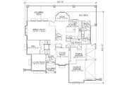 European Style House Plan - 6 Beds 5.5 Baths 3628 Sq/Ft Plan #5-402 