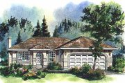 Ranch Style House Plan - 3 Beds 1.5 Baths 1089 Sq/Ft Plan #18-125 