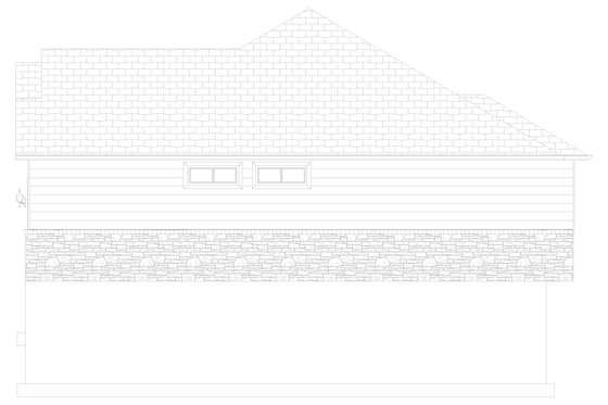 Exterior - Other Elevation for Traditional House Plan #1060-188 - 3 bed, 2 bath