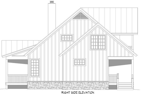 Exterior - Other Elevation 1 for Traditional House Plan #932-427 - 3 bed, 3.5 bath