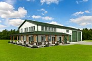 Barndominium Style House Plan - 3 Beds 2.5 Baths 2086 Sq/Ft Plan #1084-16 