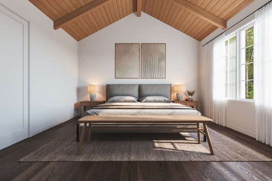 Interior - Bedroom for Classical House Plan #23-2813 - 4 bed, 3.5 bath