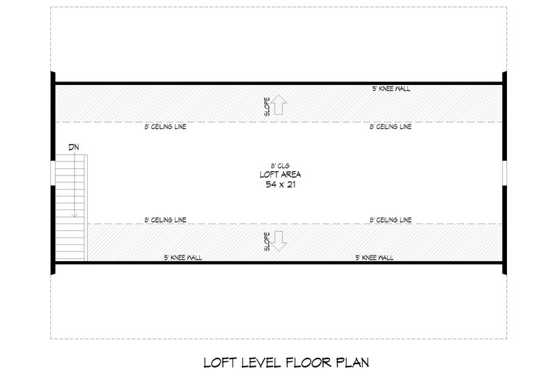 House Design - Floor Plan - Upper Floor for Colonial House Plan #932-1148, 0 bath