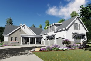 Farmhouse Exterior - Front Elevation Plan #1069-18