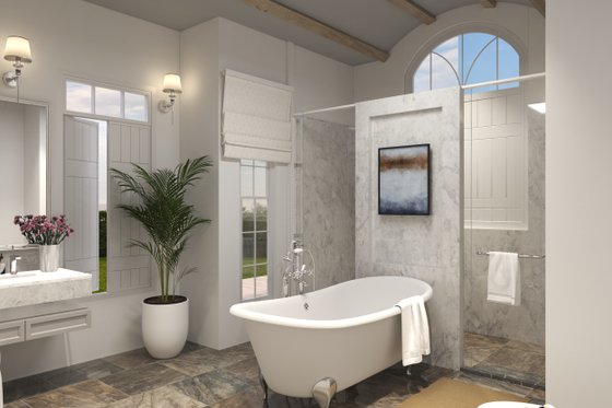 Interior - Master Bathroom for Traditional House Plan #54-422 - 3 bed, 3.5 bath