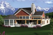 Craftsman Style House Plan - 2 Beds 2.5 Baths 2380 Sq/Ft Plan #70-1055 