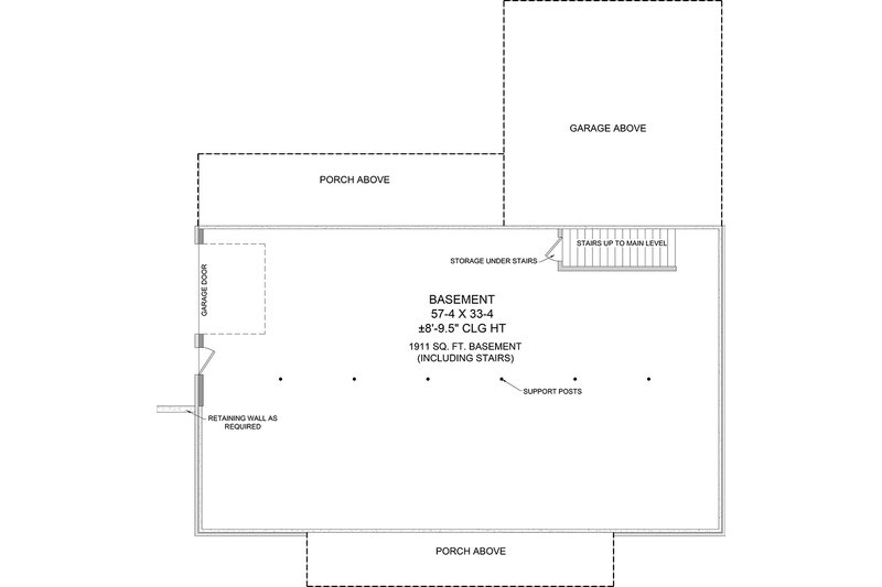 House Plan Design - Floor Plan - Other Floor for Farmhouse House Plan #21-485 - 3 bed, 2.5 bath