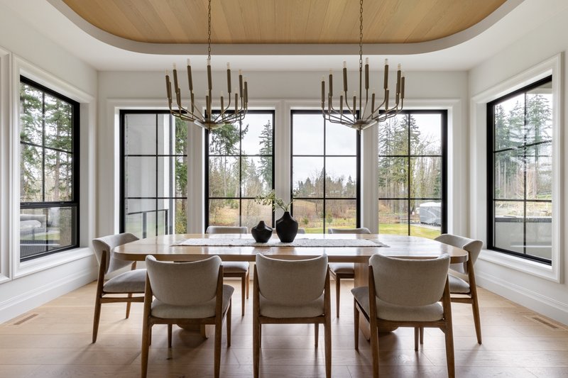 House Blueprint - Interior - Dining Room for European House Plan #1114-12 - 6 bed, 4.5 bath