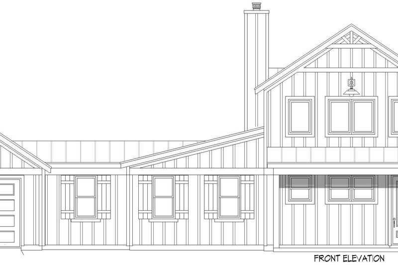 Dream House Plan - Exterior - Front Elevation 3 for Barndominium House Plan #932-1143 - 3 bed, 2 bath