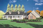 Country Style House Plan - 3 Beds 2 Baths 1599 Sq/Ft Plan #36-137 