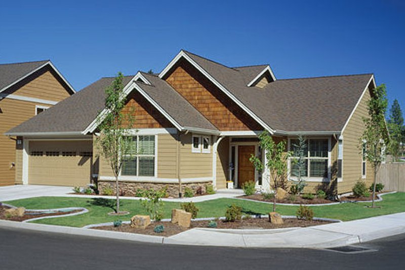 Architectural House Design - Craftsman Exterior - Front Elevation Plan #48-241