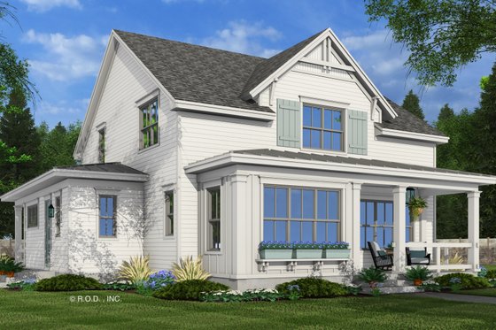 Four-Bedroom Plan with Loft