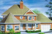Victorian Style House Plan - 4 Beds 1.5 Baths 2615 Sq/Ft Plan #25-4101 