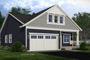 Bungalow Style House Plan - 3 Beds 2 Baths 1319 Sq/Ft Plan #51-1333 