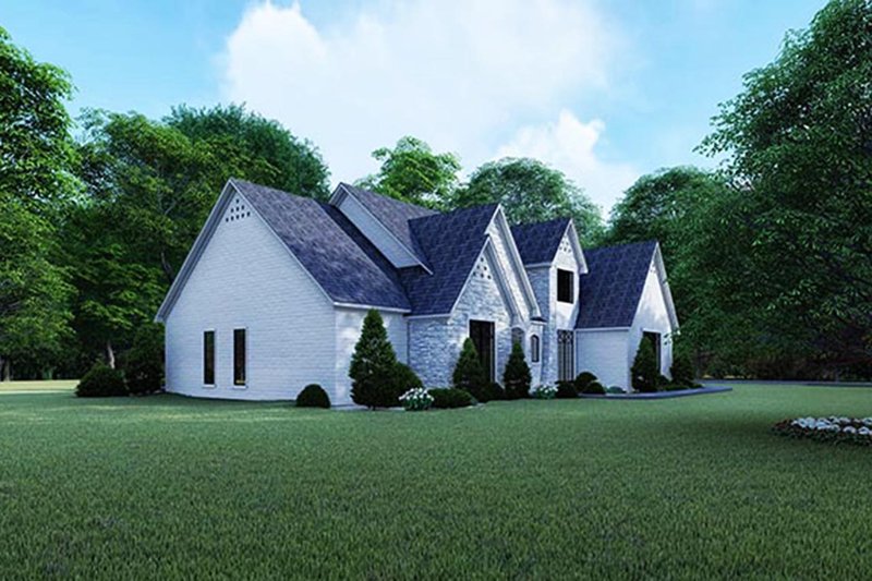 Home Plan - Exterior - Other Elevation 1 for Contemporary House Plan #923-125 - 3 bed, 4.5 bath