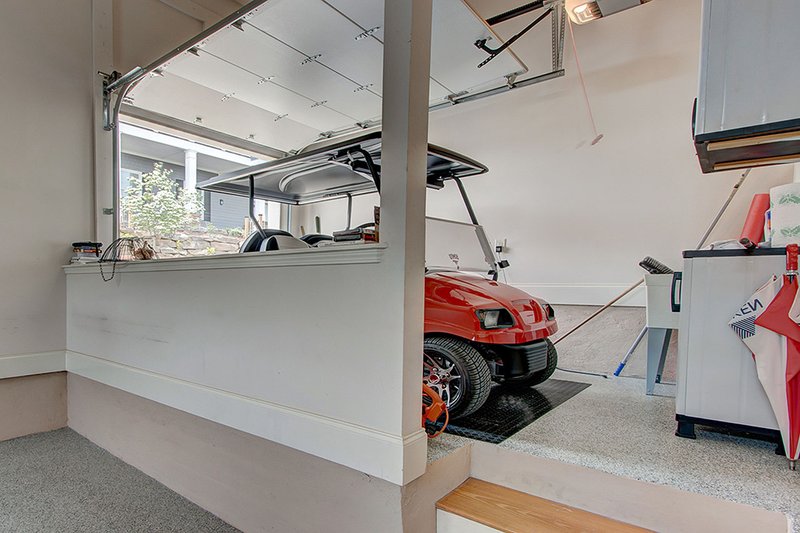 Home Plan - Golf Cart Storage