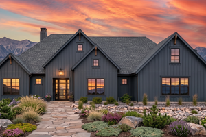 Home Plan - Exterior - Front Elevation for Country House Plan #1096-213 - 4 bed, 3 bath