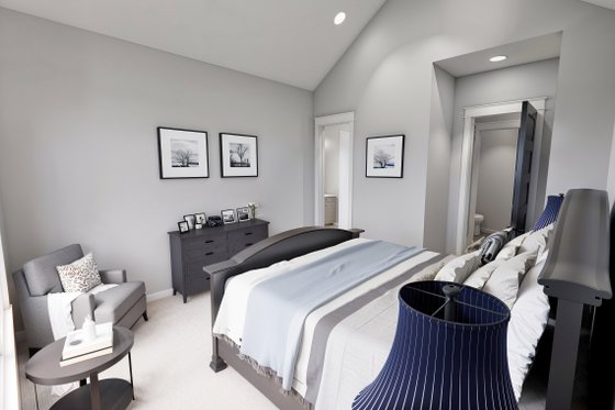 Interior - Master Bedroom 1 for Farmhouse House Plan #51-1268 - 3 bed, 3.5 bath