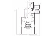 Traditional Style House Plan - 4 Beds 2 Baths 2068 Sq/Ft Plan #419-112 
