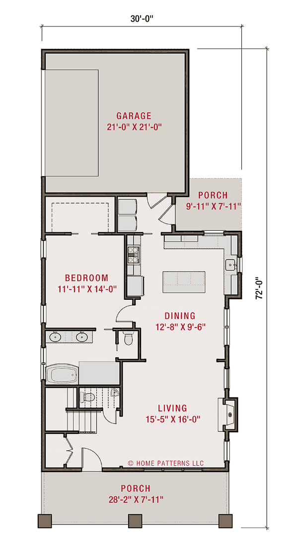 Dream House Plan - Craftsman Floor Plan - Main Floor Plan #461-85