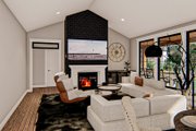 Modern Style House Plan - 4 Beds 2.5 Baths 2461 Sq/Ft Plan #455-300 