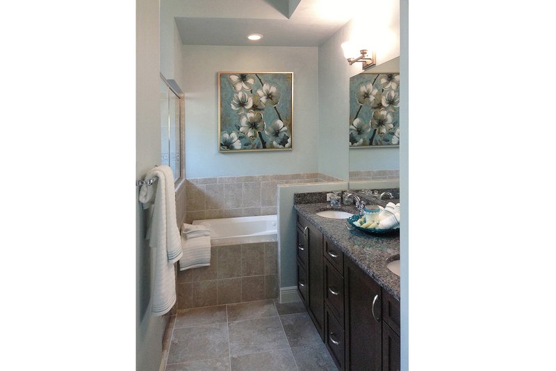Architectural House Design - Interior - Master Bathroom for Farmhouse House Plan #938-138 - 3 bed, 2 bath