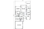 Traditional Style House Plan - 2 Beds 2 Baths 1675 Sq/Ft Plan #67-279 