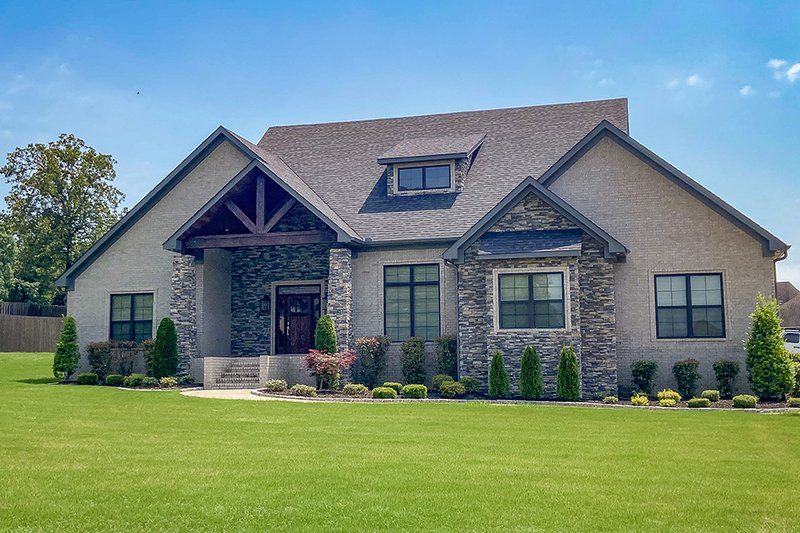 Home Plan - Exterior - Front Elevation 4 for Craftsman House Plan #17-2372 - 4 bed, 3.5 bath