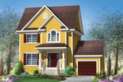Traditional Style House Plan - 3 Beds 1 Baths 1542 Sq/Ft Plan #25-4579 