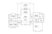 Modern Style House Plan - 4 Beds 3 Baths 2675 Sq/Ft Plan #1096-68 