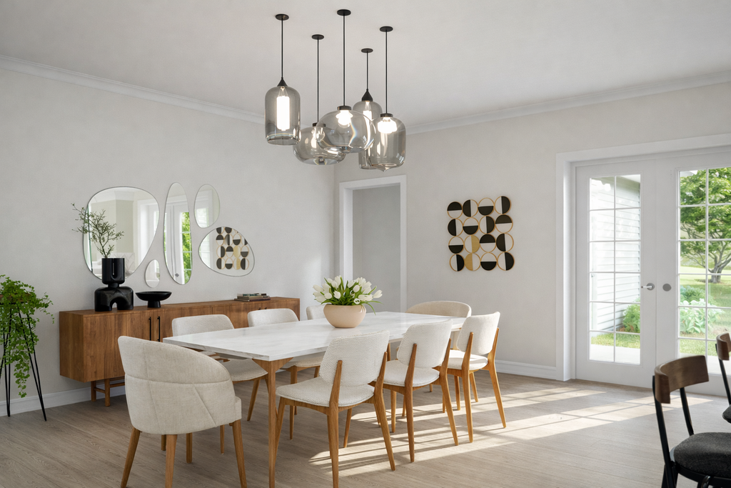 Interior - Dining Room for Farmhouse House Plan #1117-51 - 3 bed, 3 bath
