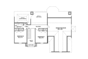 European Style House Plan - 3 Beds 2.5 Baths 2052 Sq/Ft Plan #81-507 