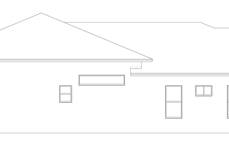 House Design - Exterior - Other Elevation for Contemporary House Plan #1058-216 - 3 bed, 2.5 bath