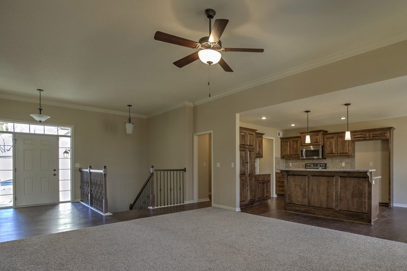 Home Plan - Interior - Family Room 1 for Ranch House Plan #20-1869 - 3 bed, 2 bath