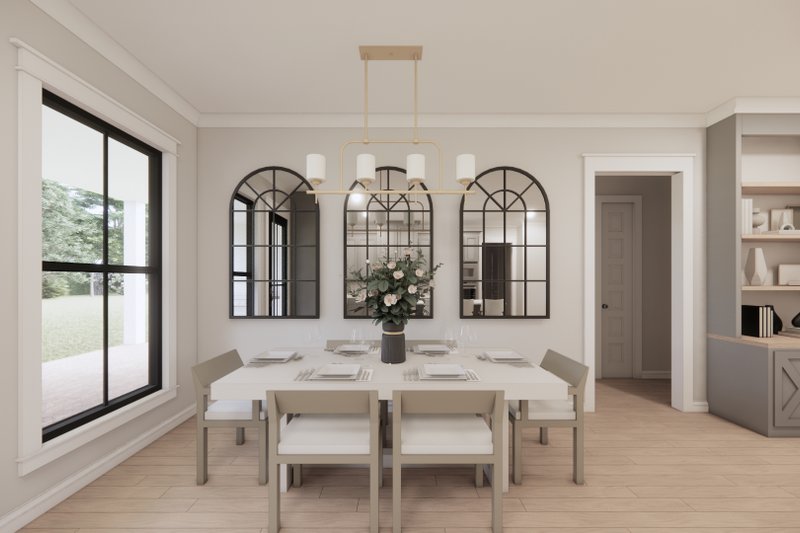 House Blueprint - Interior - Dining Room for Farmhouse House Plan #1074-44 - 3 bed, 2.5 bath