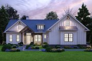 Farmhouse Style House Plan - 3 Beds 2.5 Baths 1800 Sq/Ft Plan #54-547 