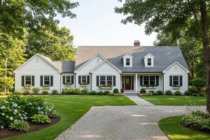 Architectural House Design - Ranch Exterior - Front Elevation Plan #22-650