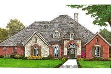 European Style House Plan - 3 Beds 2.5 Baths 2975 Sq/Ft Plan #310-668 ...