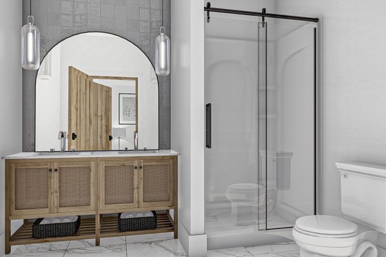 Interior - Master Bathroom for Traditional House Plan #455-386 - 3 bed, 2.5 bath