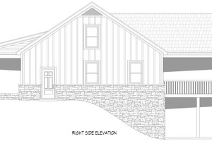 Exterior - Other Elevation 2 for Barndominium House Plan #932-1057 - 3 bed, 2 bath