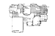 European Style House Plan - 4 Beds 5 Baths 4829 Sq/Ft Plan #47-341 