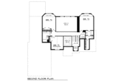 European Style House Plan - 4 Beds 3.5 Baths 3716 Sq/Ft Plan #70-537 