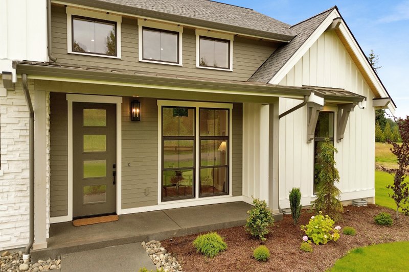 House Blueprint - Photo 12 for Farmhouse House Plan #1070-251 - 3 bed, 2.5 bath