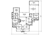 Southern Style House Plan - 3 Beds 3 Baths 2489 Sq/Ft Plan #1074-21 