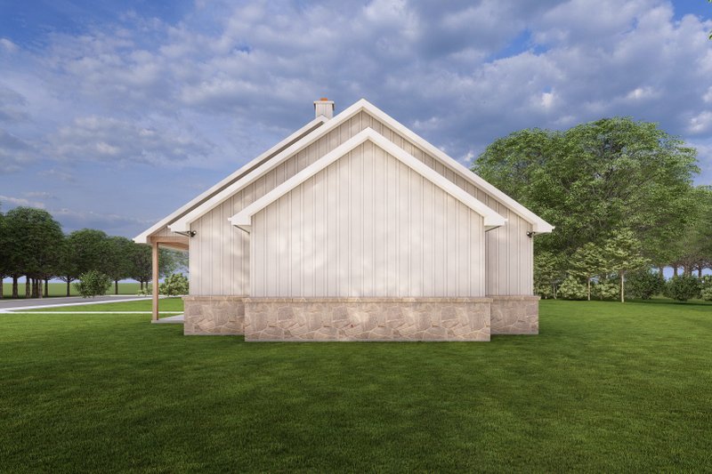 House Design - Exterior - Other Elevation 1 for Country House Plan #1127-6 - 3 bed, 2.5 bath